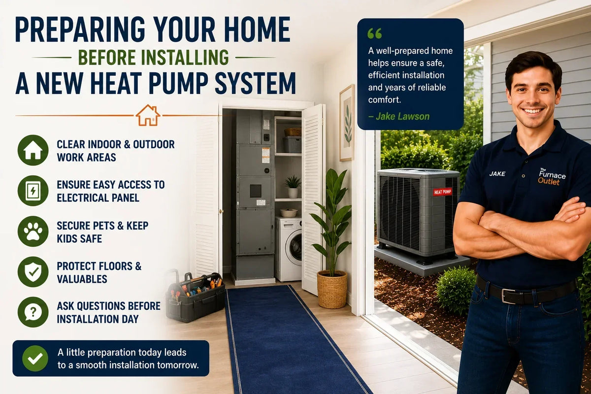 Preparing Your Home Before Installing a New Heat Pump System