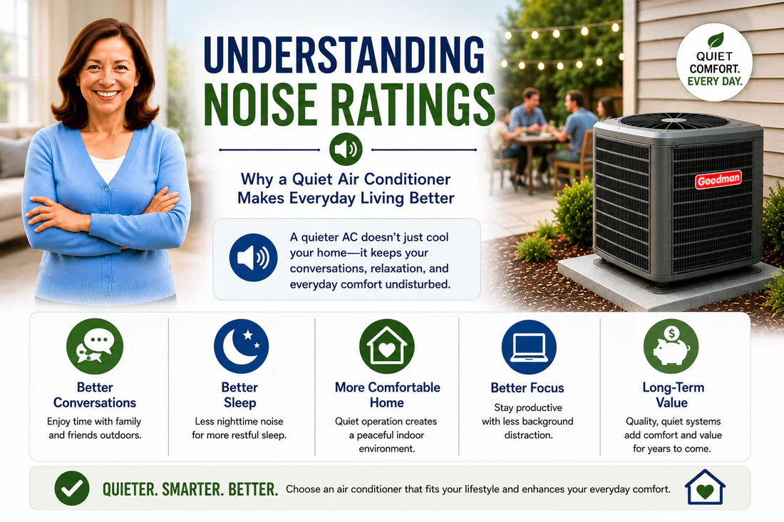 Understanding Noise Ratings: Why a Quiet Air Conditioner Makes Everyday Living Better