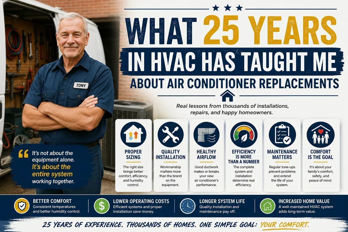 What 25 Years in HVAC Has Taught Me About Air Conditioner Replacements