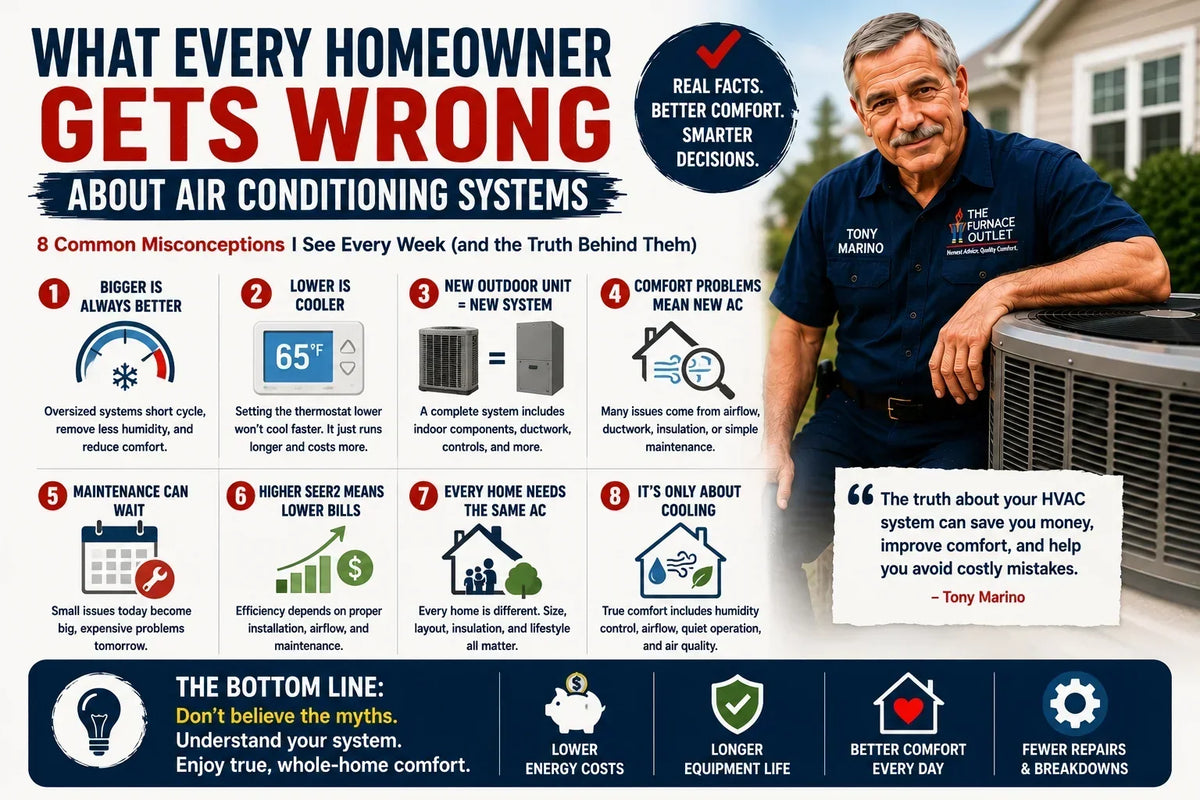 What Every Homeowner Gets Wrong About Air Conditioning Systems