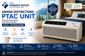 Amana Distinctions DCP093J35BA 9,200 BTU 208/230 Volt PTAC Unit with 3.5 kW Electric Heat for Efficient Room Heating & Cooling