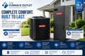 Goodman 3.5 Ton Up to 15.2 SEER2 208/230V Air Conditioner System with GLXS5BA4210 Condenser & AMST48CU1300 Multi-Position Air Handler