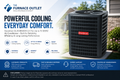 Goodman GLXS3BN3010 2.5 Ton Up to 15 SEER2 208/230 Volt Central Air Conditioner Condenser for Energy-Efficient Residential Cooling