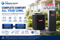Goodman GLZS4BA4210 42000 BTU 208/230V 3.5 Ton 15.2 SEER2 Heat Pump Condenser with AMST42CU1300 Multi-Position Air Handler System