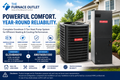 Goodman GLZS4BA6010 60000 BTU 208/230V 5 Ton 14.5 SEER2 Heat Pump Condenser with AMST60DU1300 Multi-Position Air Handler System