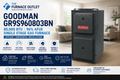 Goodman GR9S960803BN 80,000 BTU 96% AFUE Single Stage Upflow/Horizontal Gas Furnace – High Efficiency Multi-Speed ECM Heating System