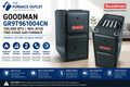Goodman GR9T961004CN 100,000 BTU 96% AFUE Upflow/Horizontal Two-Stage Gas Furnace – High Efficiency Residential Heating System