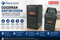 Goodman GR9T961205DN 120,000 BTU 96% AFUE Upflow/Horizontal Two-Stage Gas Furnace – High Efficiency Residential Heating System