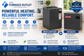 Goodman MBVK12BP1X00 Air Handler with HKTAD101 10 kW Electric Heat Kit 34120 BTU 208/230 Volt Multi-Position Electric Furnace with 1200 CFM Airflow for Residential HVAC Systems